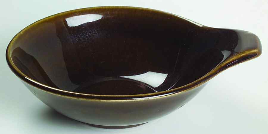 American Modern Black Chutney Lugged Soup Bowl by Steubenville-1