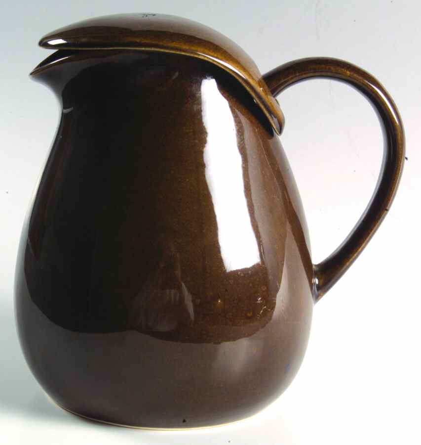 American Modern Black Chutney Pitcher & Lid by Steubenville-1