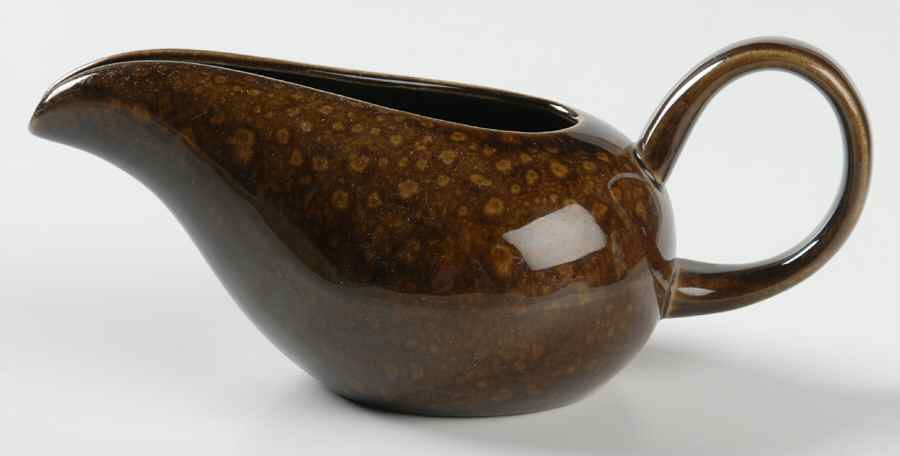 American Modern Black Chutney Creamer by Steubenville-1