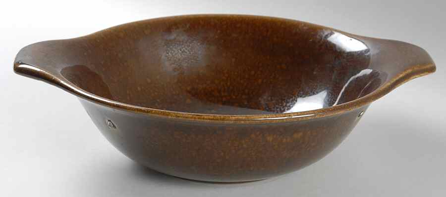 American Modern Black Chutney 9" Round Baker by Steubenville-1
