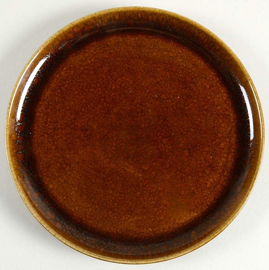 American Modern Black Chutney Salad Plate by Steubenville-1