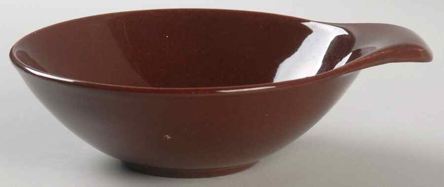 American Modern Brown Lugged Soup Bowl by Steubenville-1