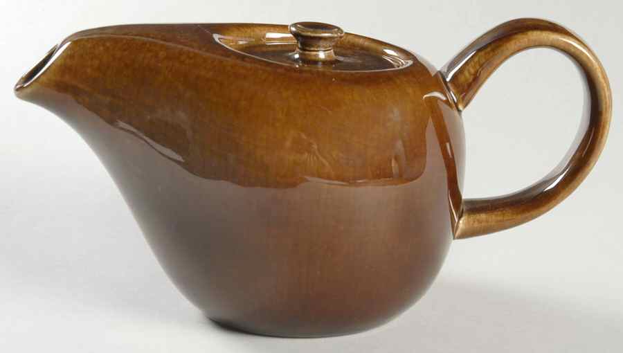 American Modern Brown Mini Coffee Pot & Lid by Steubenville-1
