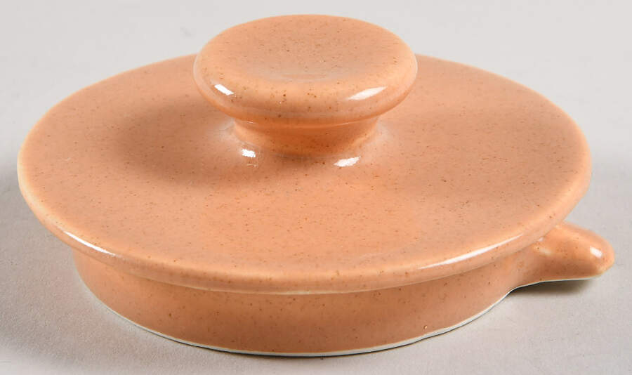 American Modern Cantaloupe Lid for Teapot by Steubenville-1