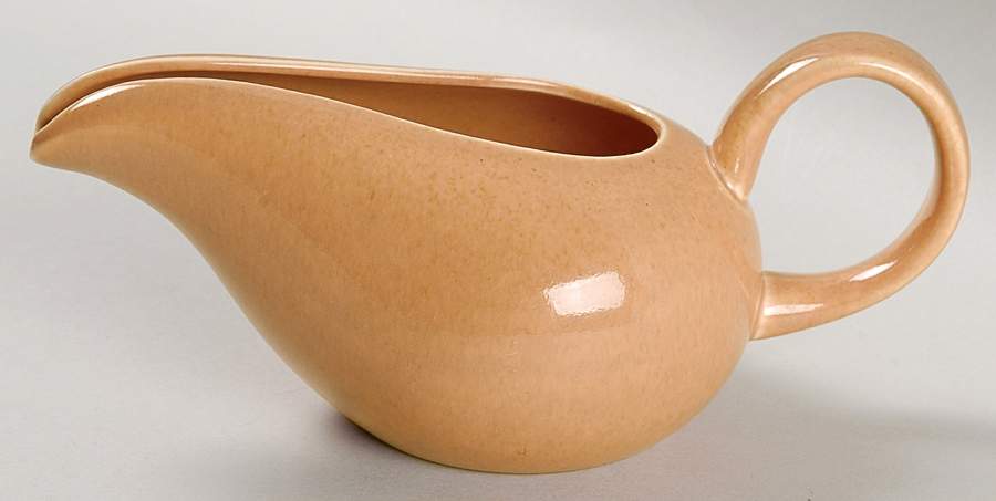 American Modern Cantaloupe Creamer by Steubenville-1