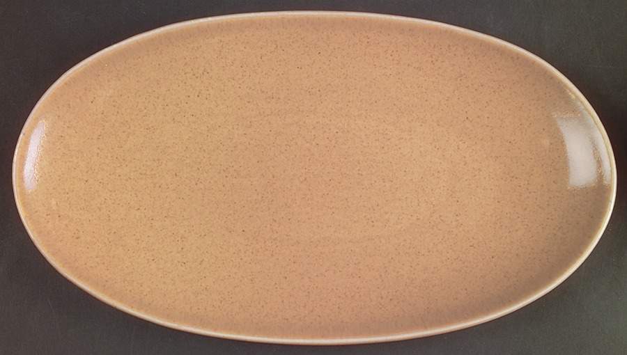 American Modern Cantaloupe Relish/Gravy Underplate by Steubenville-1