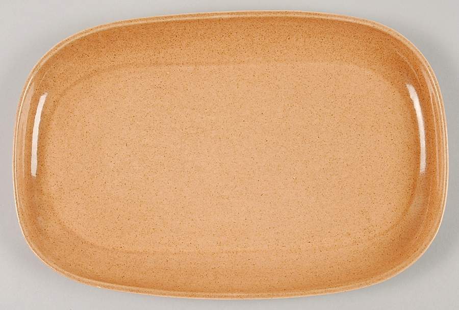 American Modern Cantaloupe 13" Oval Serving Platter by Steubenville-1
