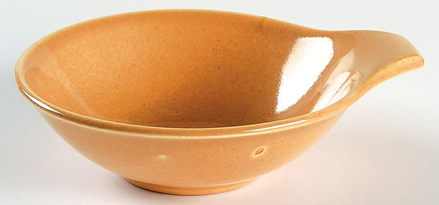 American Modern Cantaloupe Lugged Soup Bowl by Steubenville-1