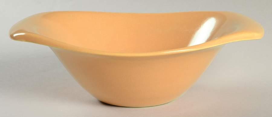 American Modern Cantaloupe Open Sauce Boat by Steubenville-1