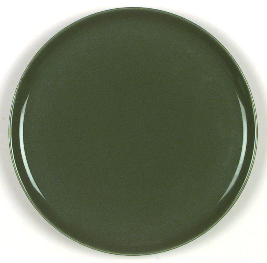 American Modern Cedar Green Dinner Plate by Steubenville-1