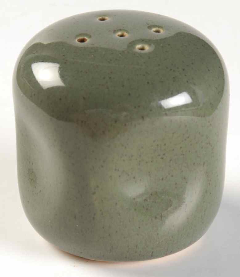 American Modern Cedar Green Pepper Shaker by Steubenville-1