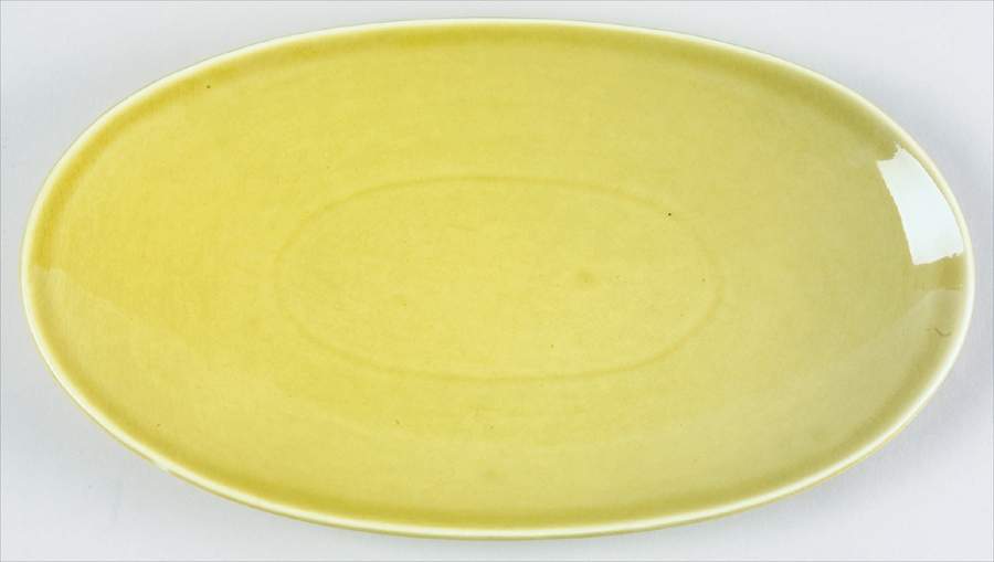 American Modern Chartreuse Relish/Gravy Underplate by Steubenville-1