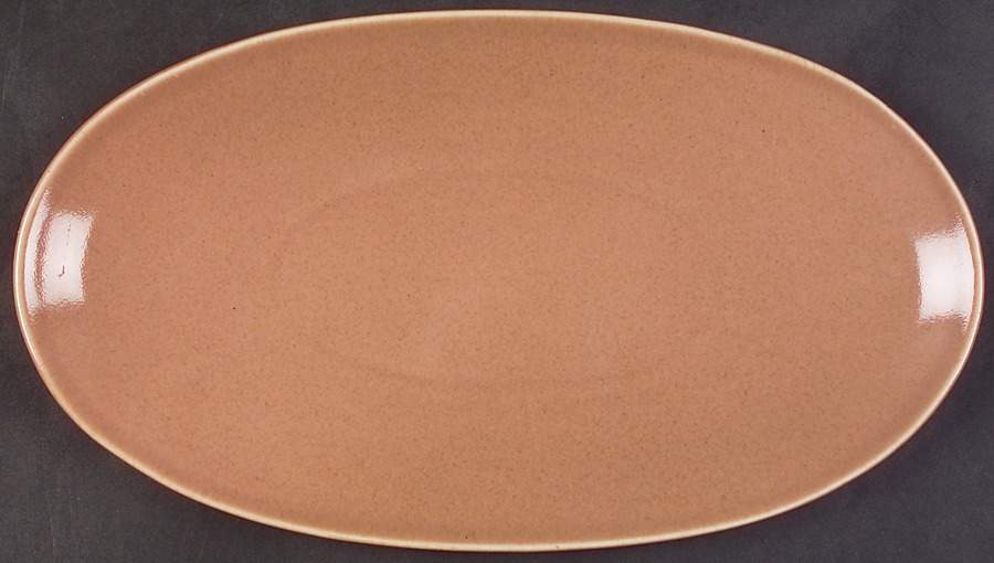 American Modern Coral Relish/Gravy Underplate by Steubenville-1