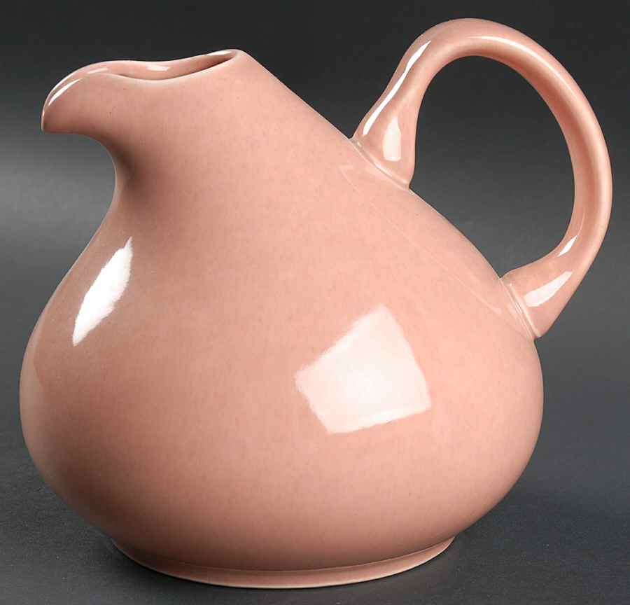 American Modern Coral Open Carafe by Steubenville-1
