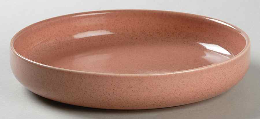 American Modern Coral Child's Plate by Steubenville-1