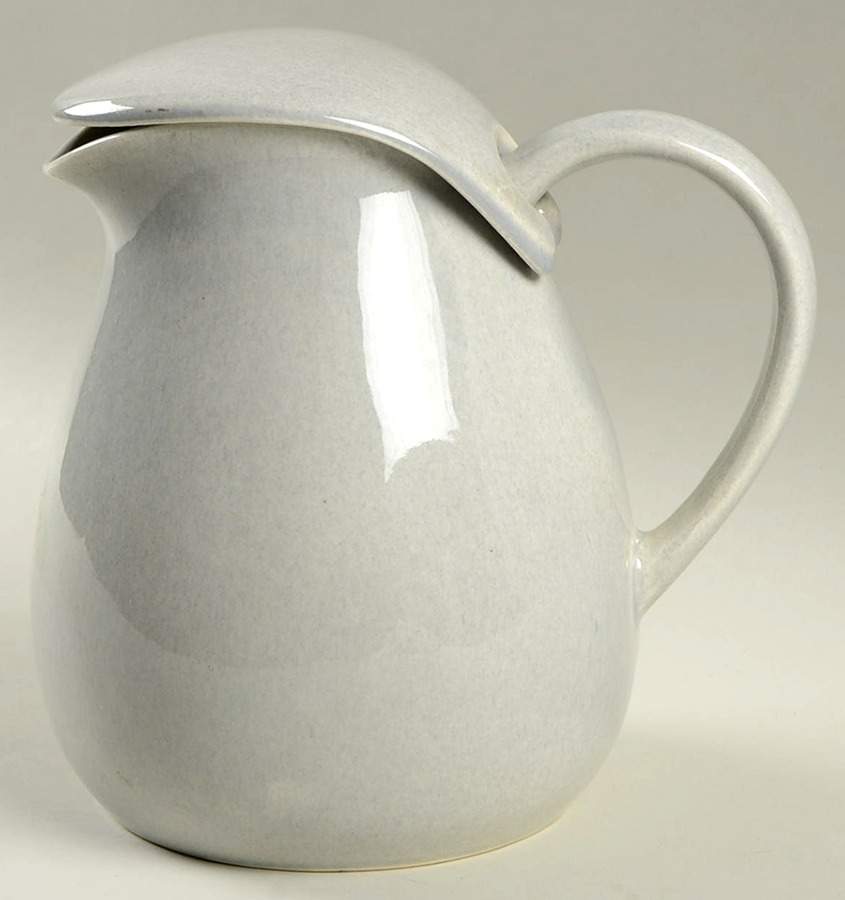 American Modern Granite Gray Pitcher & Lid by Steubenville-1