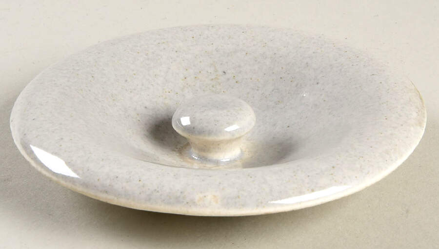 American Modern Granite Gray Lid for Ice Box Jar by Steubenville-1