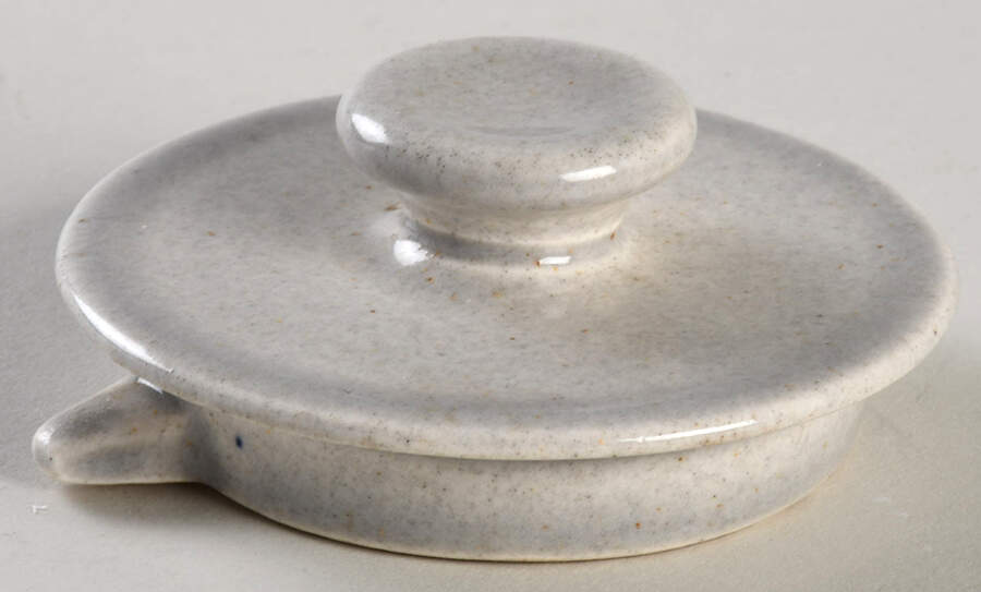 American Modern Granite Gray Lid for Teapot by Steubenville-1