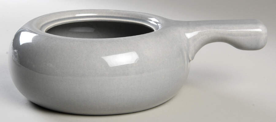 American Modern Granite Gray 2 Qt Round Covered Casserole No Lid by Steubenville-1