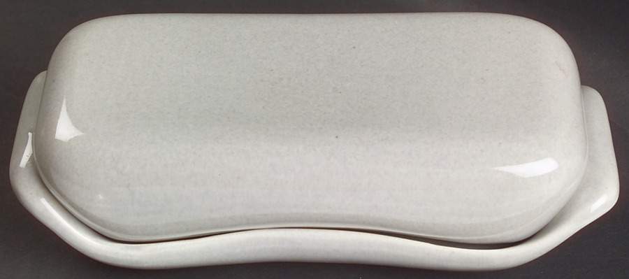American Modern Granite Gray 1/4 Lb Covered Butter by Steubenville-1