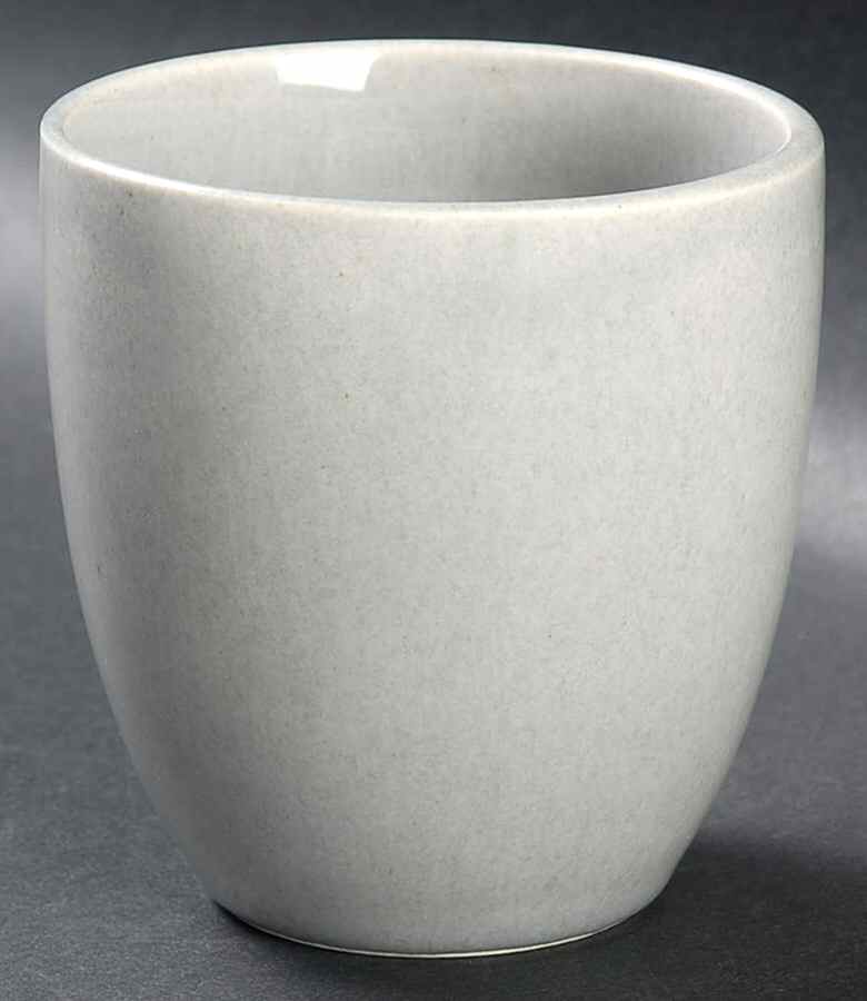 American Modern Granite Gray Tall China Tumbler by Steubenville-1