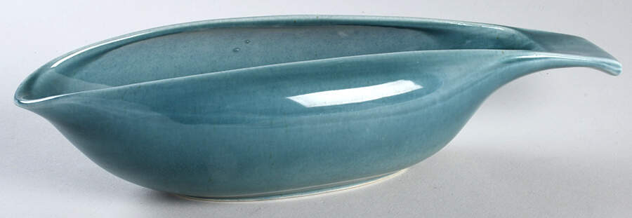 American Modern Seafoam Green Gravy Boat by Steubenville-1