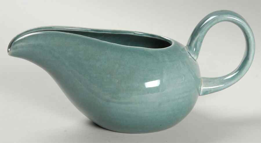 American Modern Seafoam Green Creamer by Steubenville-1