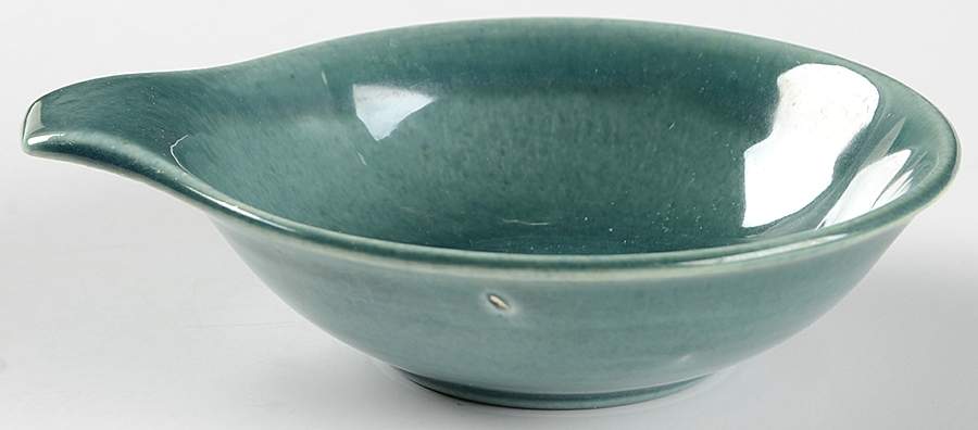 American Modern Seafoam Green Lugged Fruit/Dessert (Sauce) Bowl by Steubenville-1