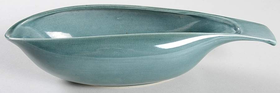 American Modern Seafoam Green Open Sauce Boat by Steubenville-1
