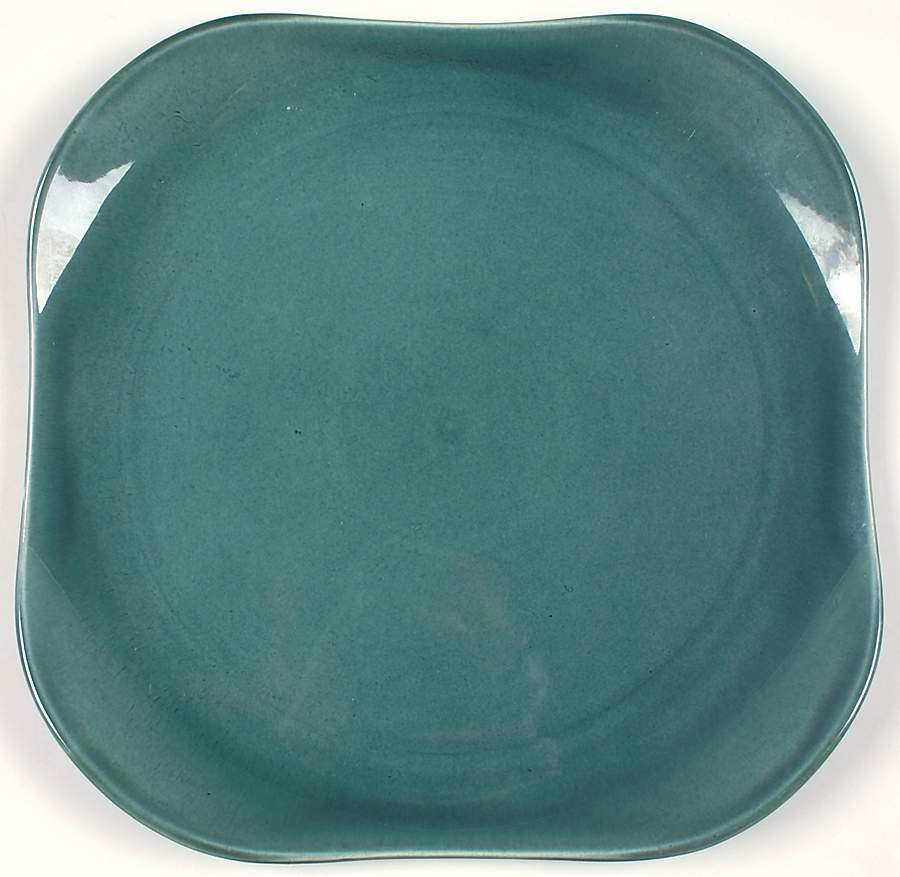 American Modern Seafoam Green 12" Square Chop Plate by Steubenville-1