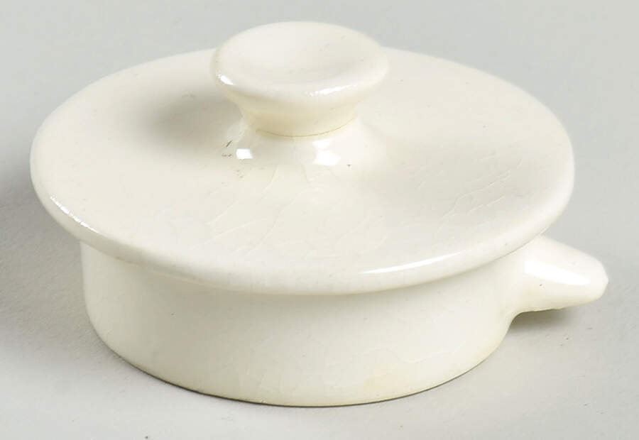 American Modern White Lid for Mini Coffee Pot by Steubenville-1