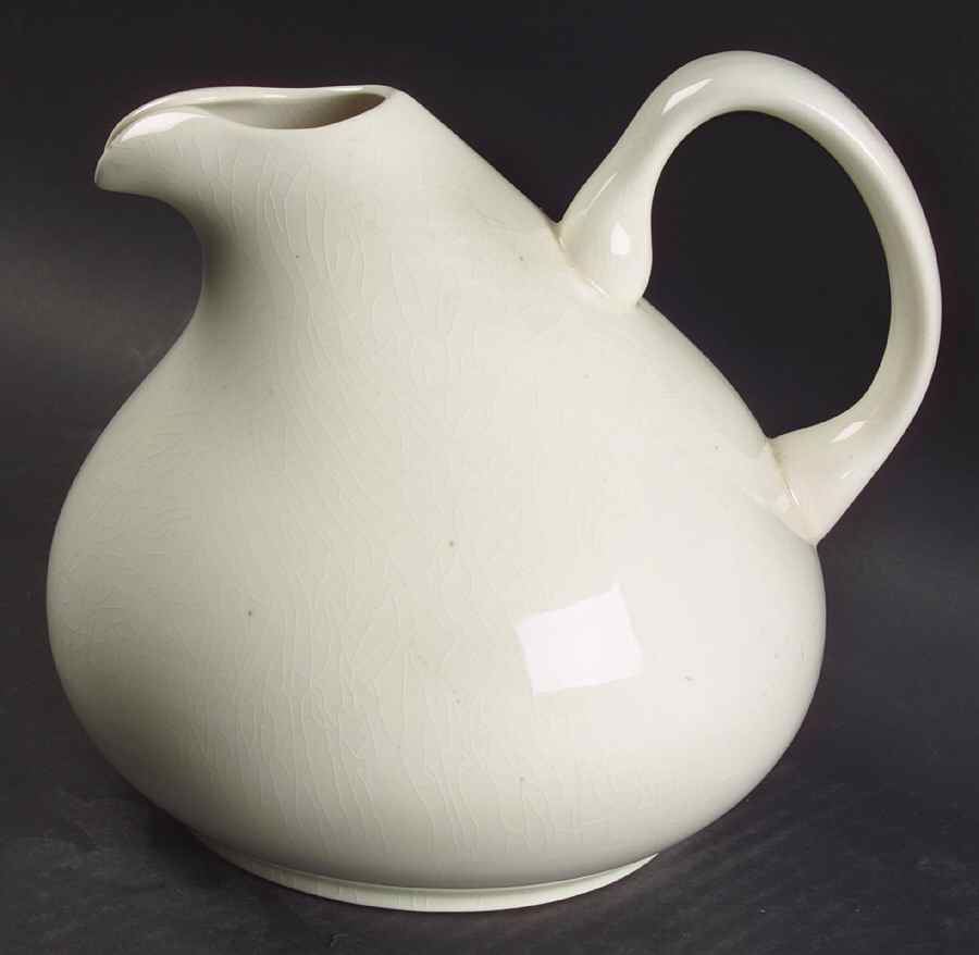 American Modern White Open Carafe by Steubenville-1