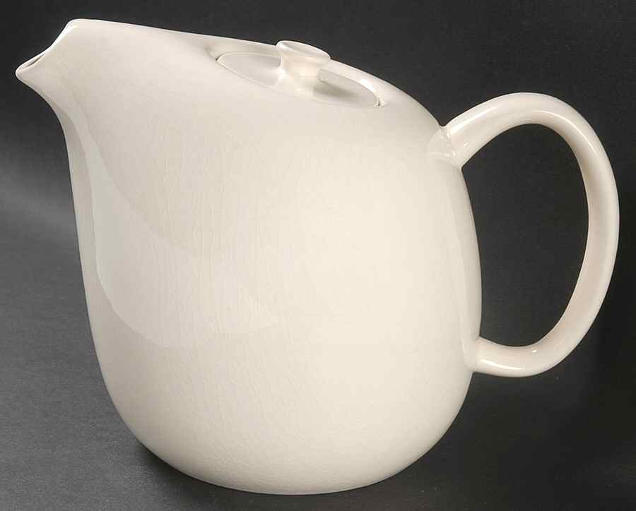 American Modern White Coffee Pot & Lid by Steubenville-1