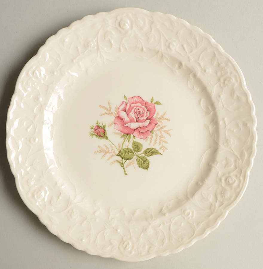 Blush Pink Salad Plate by Steubenville-1