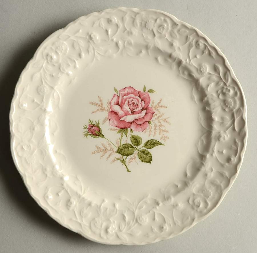 Blush Pink Dessert/Pie Plate by Steubenville-1