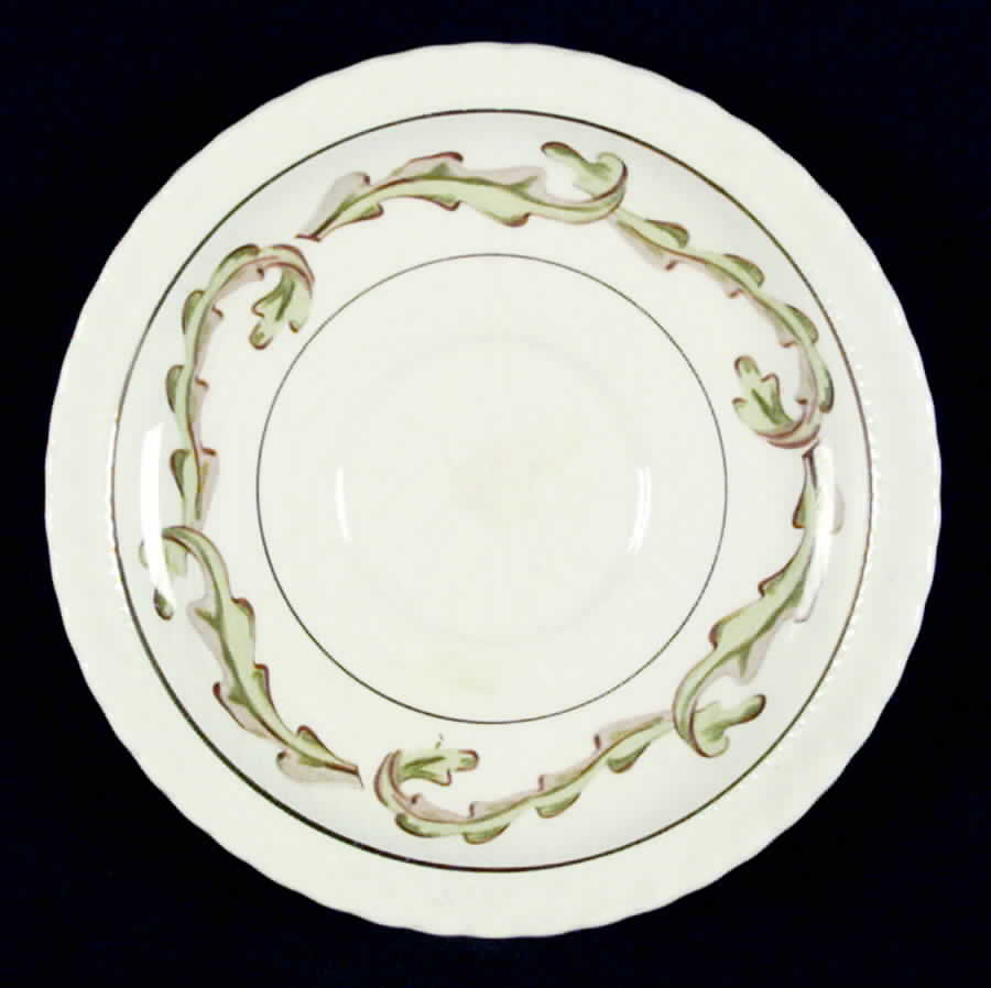 Chrysanthemum Saucer by Steubenville-1