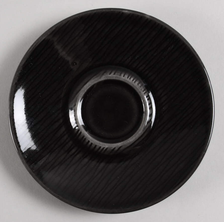 Contempora Charcoal Saucer by Steubenville-1