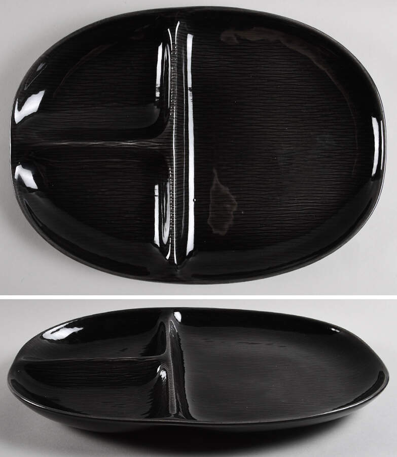 Contempora Charcoal 3-Part Relish by Steubenville-1