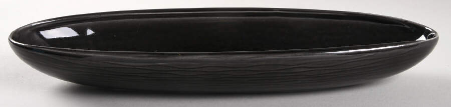 Contempora Charcoal 13" Oblong Serving Bowl by Steubenville-1
