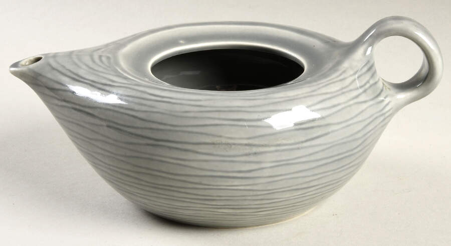 Contempora Mist Gray Individual Teapot No Lid by Steubenville-1