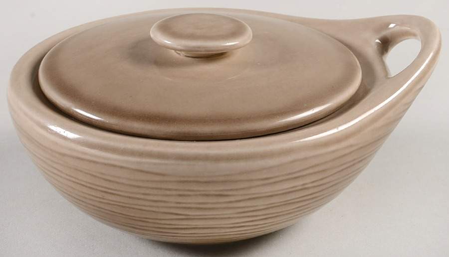 Contempora Mist Gray Sugar Bowl & Lid by Steubenville-1