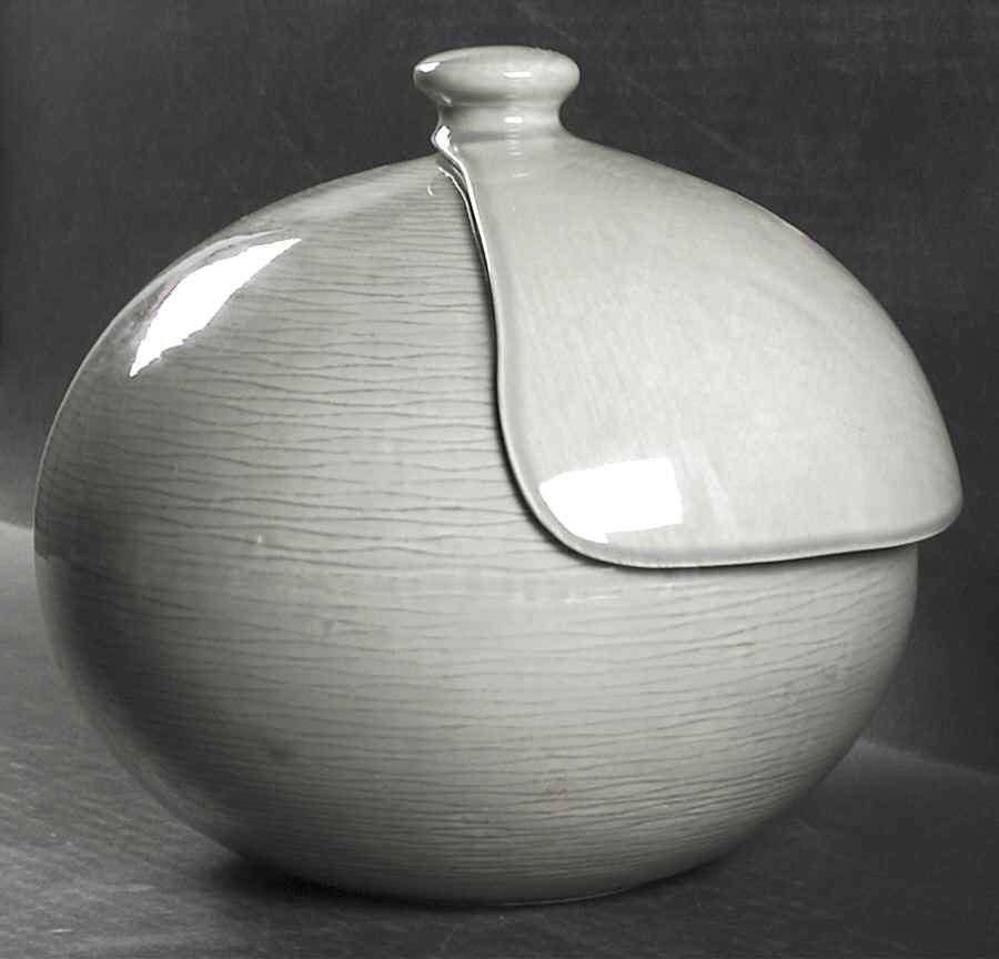 Contempora Mist Gray Bun Warmer & Lid by Steubenville-1