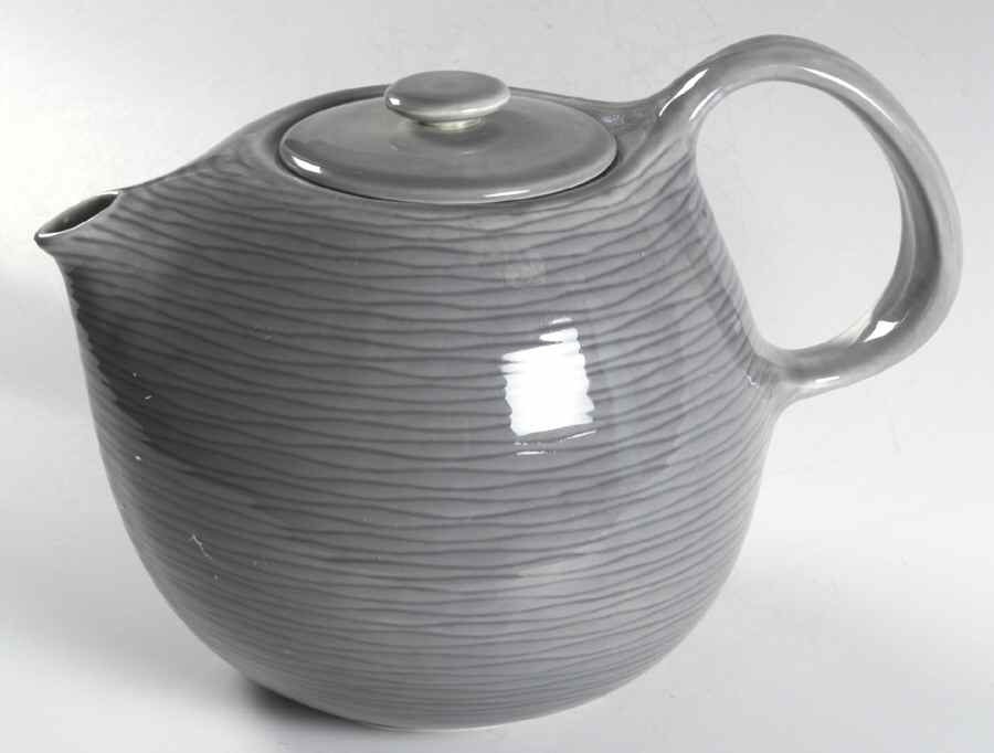 Contempora Mist Gray Teapot & Lid by Steubenville-1