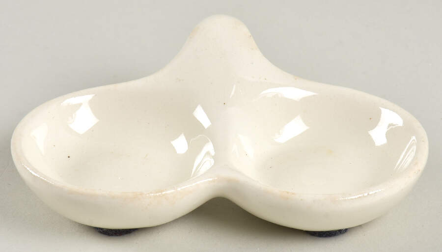 Contempora Sand White Tray for Salt and Pepper Set by Steubenville-1