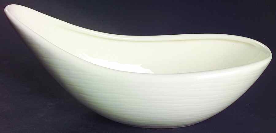 Contempora Sand White Gravy Boat by Steubenville-1