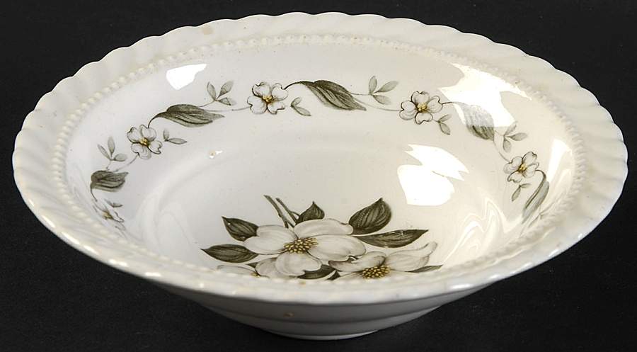 Cornelia Rim Fruit/Dessert (Sauce) Bowl by Steubenville-1