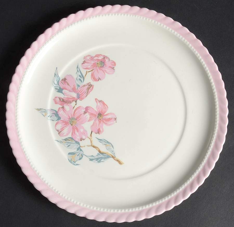 Dogwood Pink Salad Plate by Steubenville-1