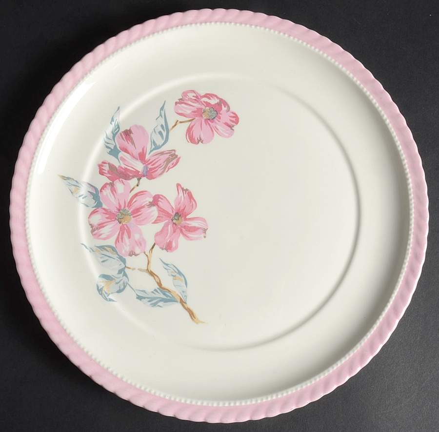 Dogwood Pink Dinner Plate by Steubenville-1