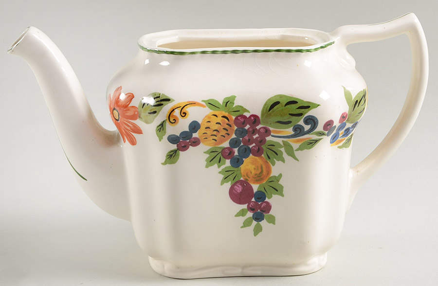 Harvest Teapot No Lid by Steubenville-1