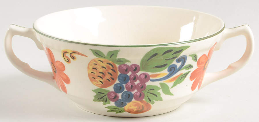 Harvest Flat Cream Soup Bowl by Steubenville-1
